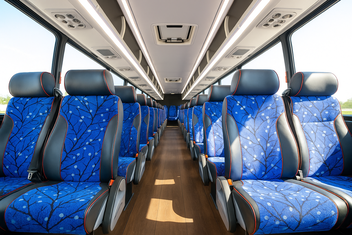 Fort Myers Charter Bus Inside