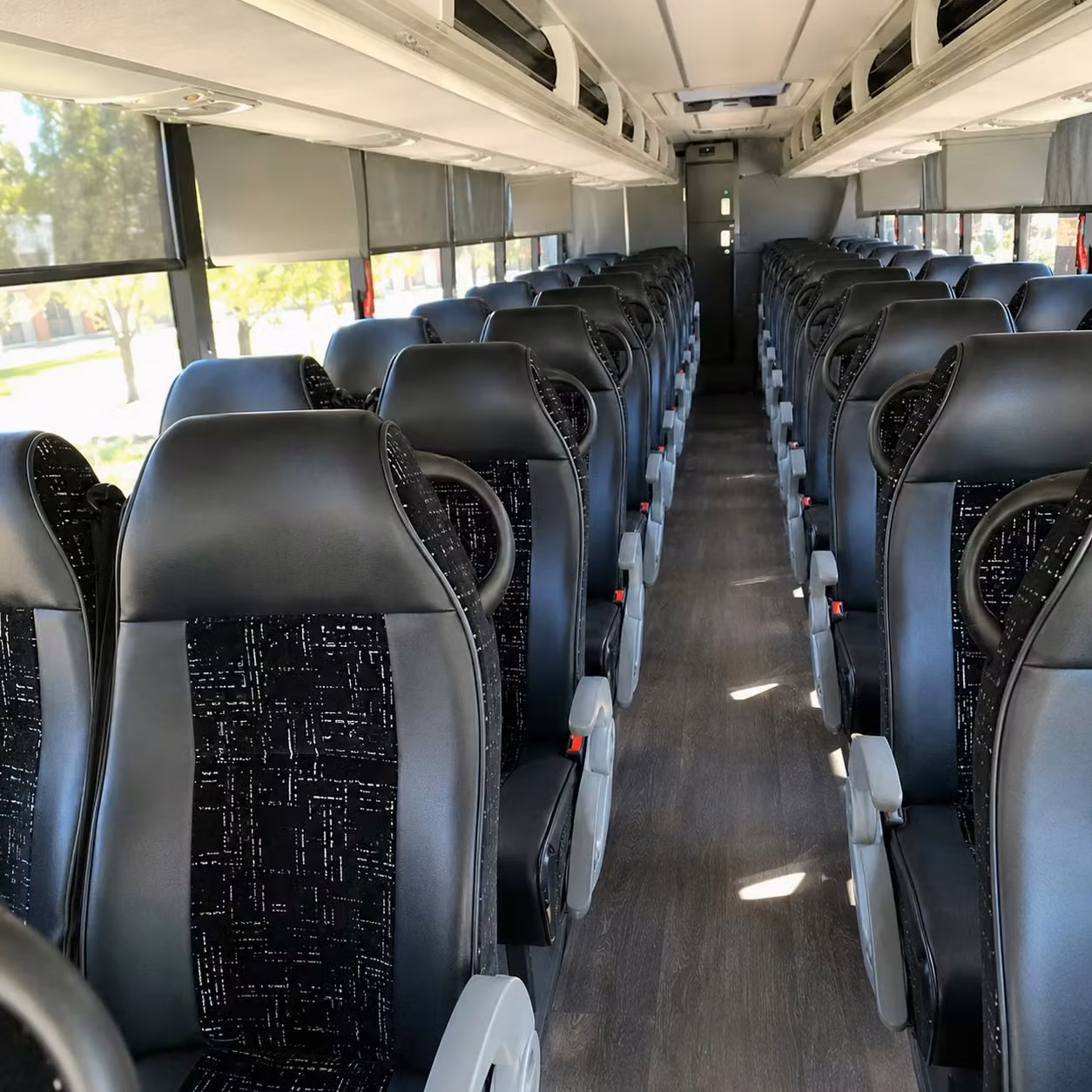 fort myers charter bus interior gallery