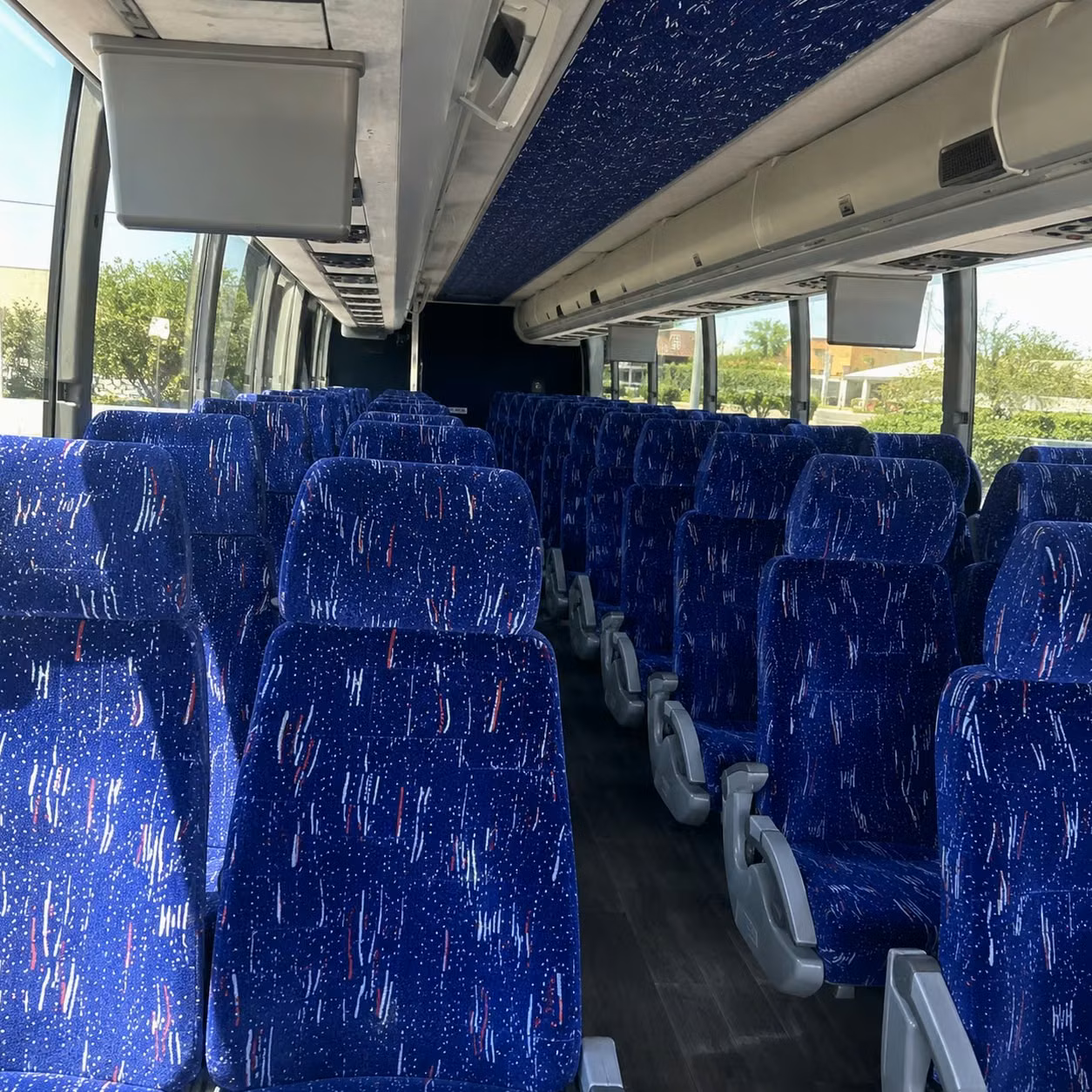 fort myers charter bus rental inside