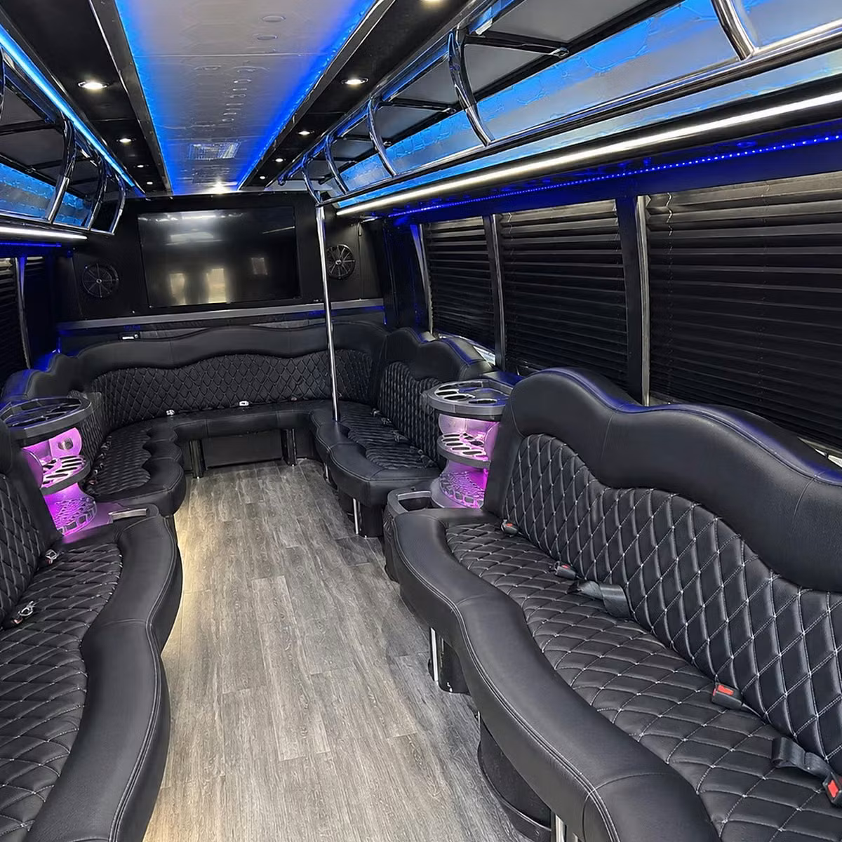 party bus interior