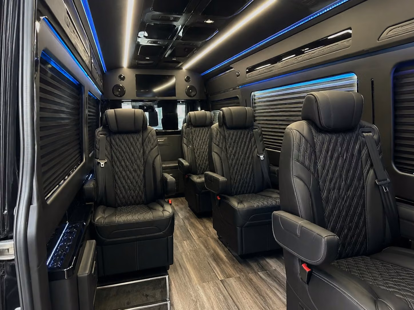 sprinter van with driver interior